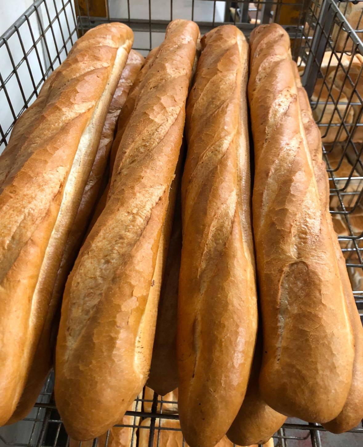 Fresh bread baked daily at Farrar & Sons