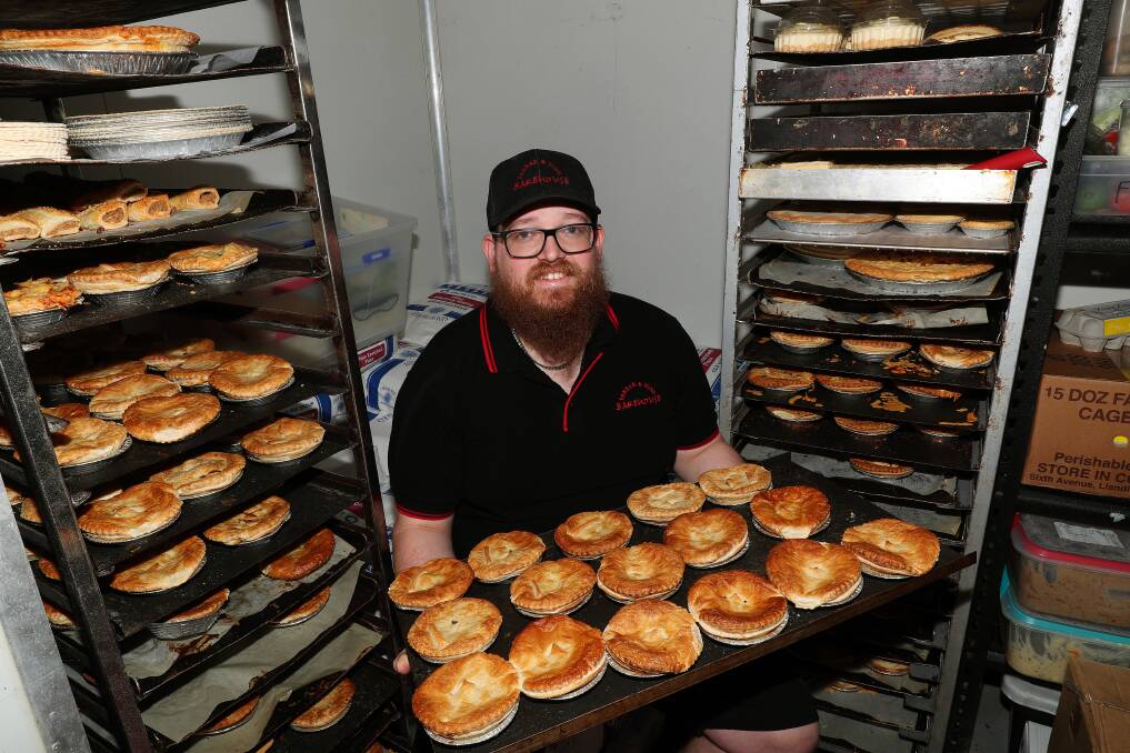 The Farrar family at their Mayfield bakehouse